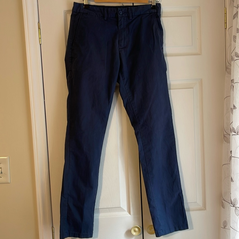 Men’s navy blue dress pants, size 30x32